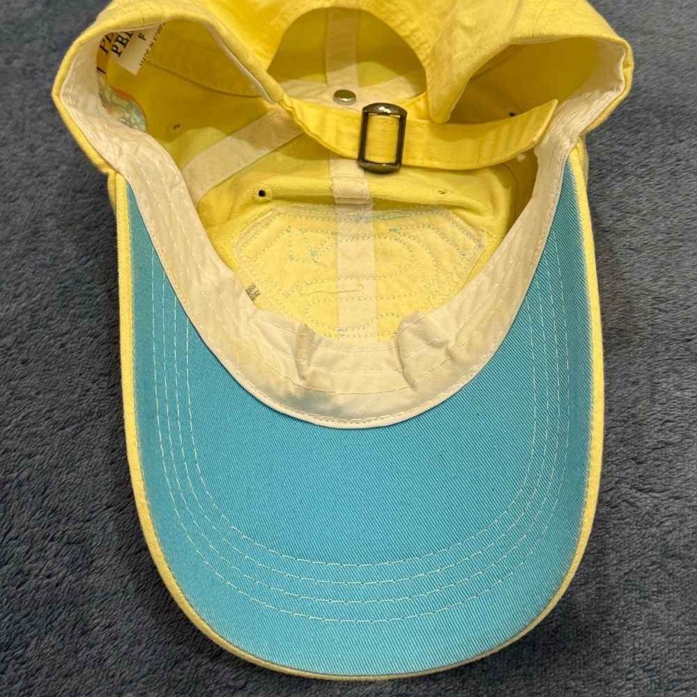 Superhero Light Yellow and Sparkly Seafoam Green Logo Women Cap - Picture 6 of 9